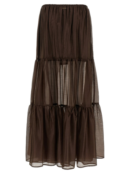 Twin Set Flounces Skirt