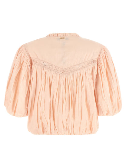 Twin Set Curled Blouse