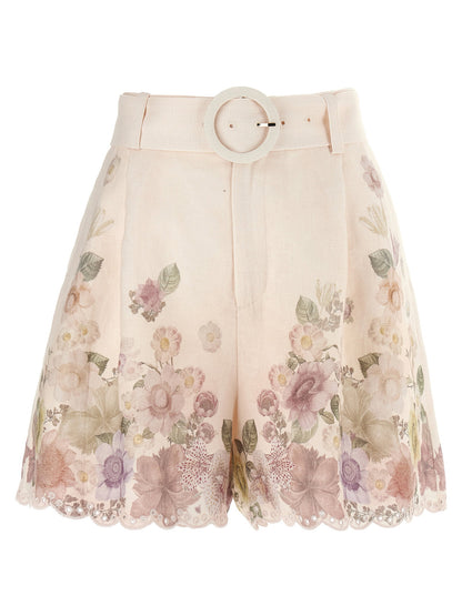 Twin Set Linen Shorts
