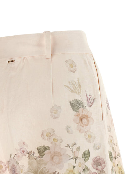 Twin Set Linen Shorts