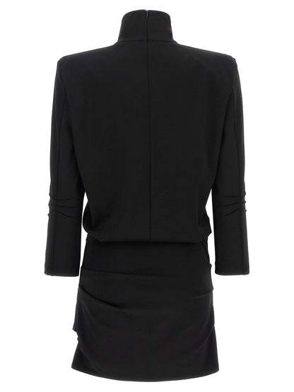 The Attico Structured Shoulder Dress