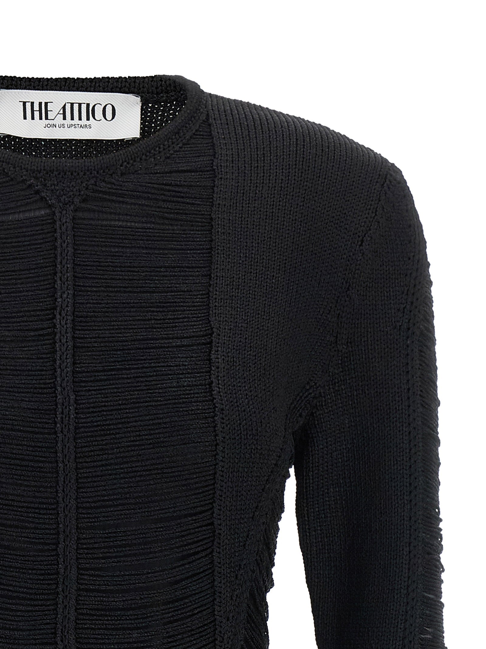 The Attico Fringed Dress