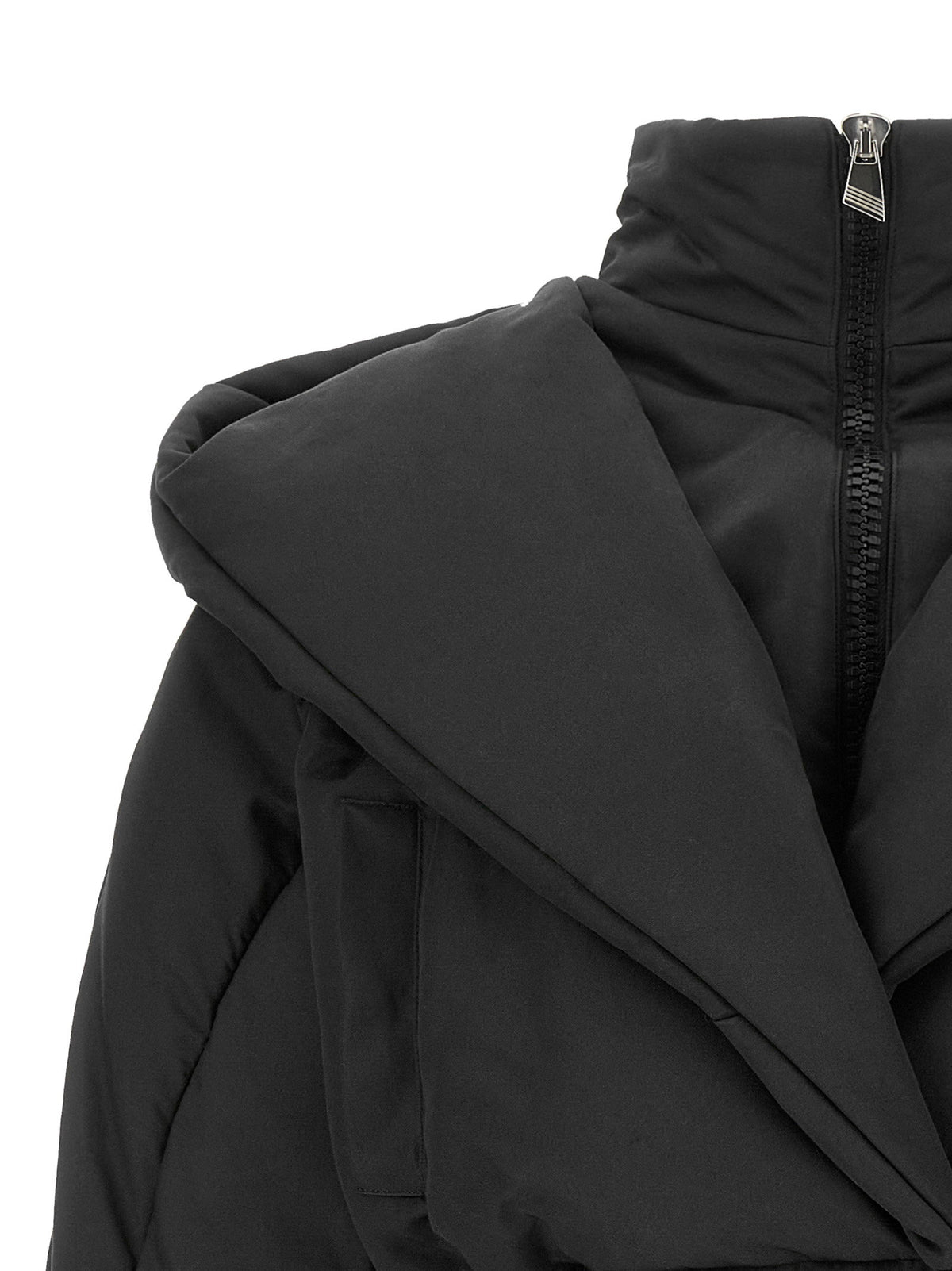 The Attico Convertible Neck Down Jacket