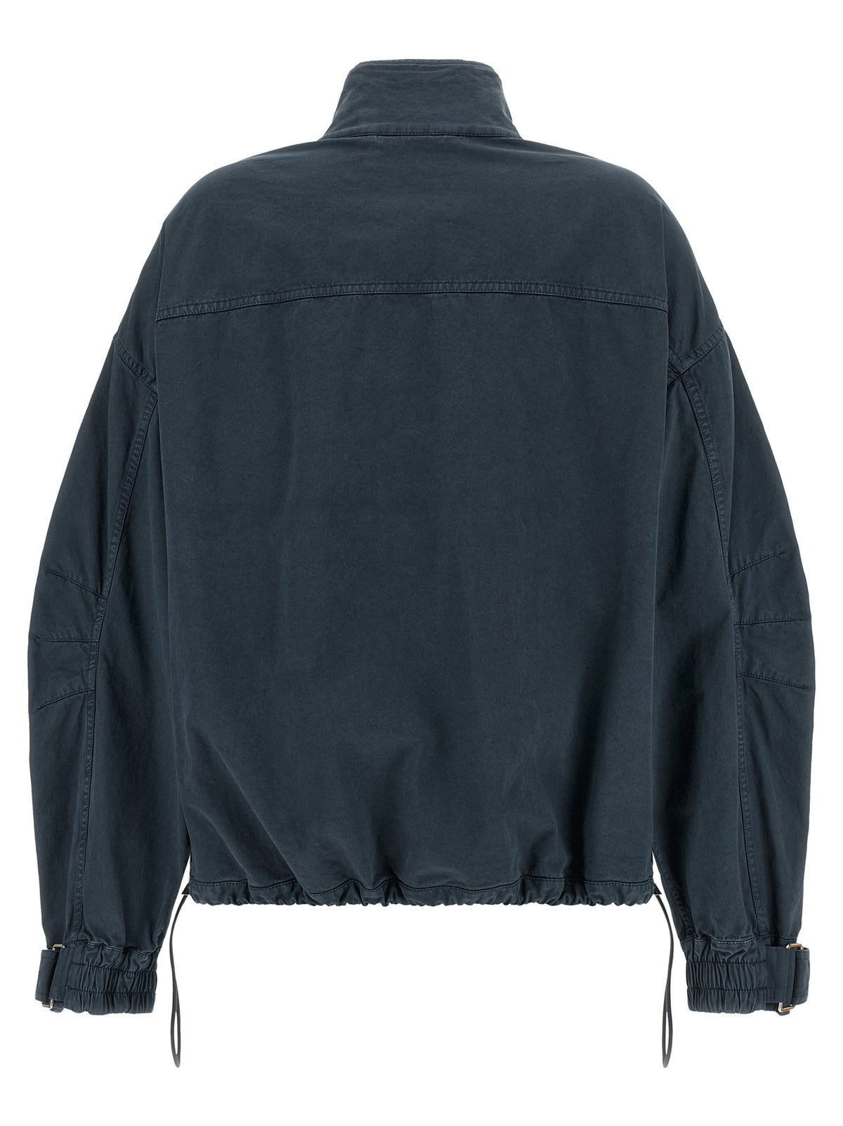 The Attico Blue Utility Bomber Jacket