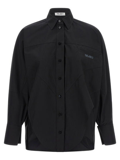 The Attico Shaped Hem Shirt