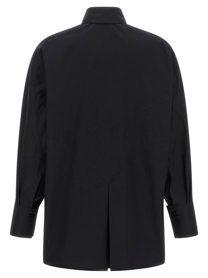 The Attico Shaped Hem Shirt