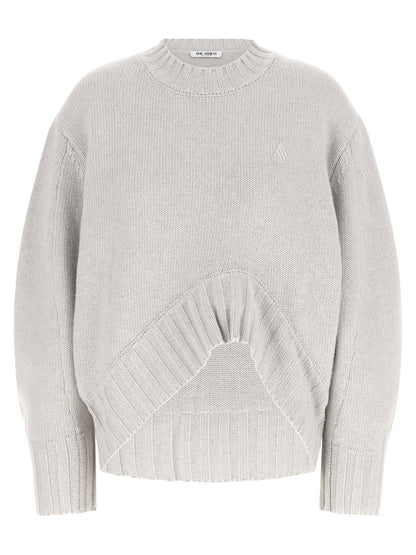 The Attico Asymmetrical Hem Sweater