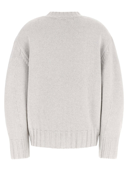 The Attico Asymmetrical Hem Sweater