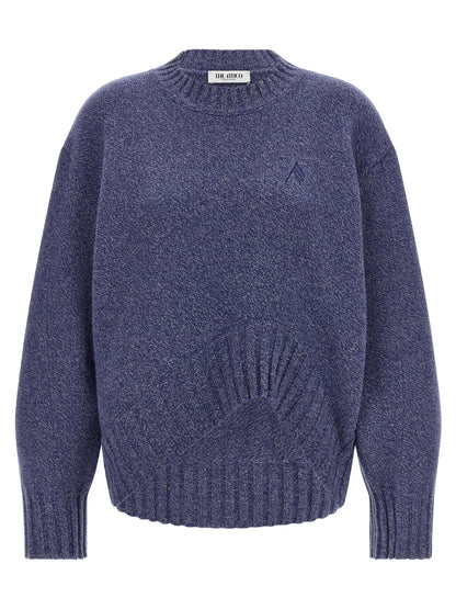 The Attico Asymmetrical Hem Sweater