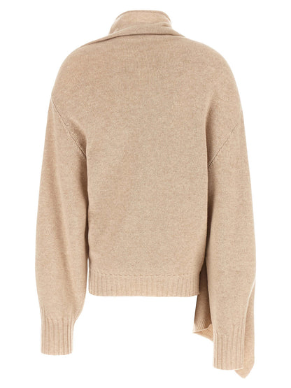 The Attico Sweater With Scarf