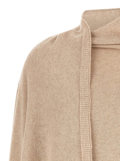 The Attico Sweater With Scarf