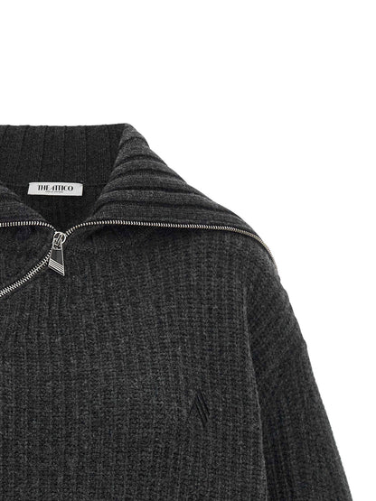 The Attico Scoop Sweater