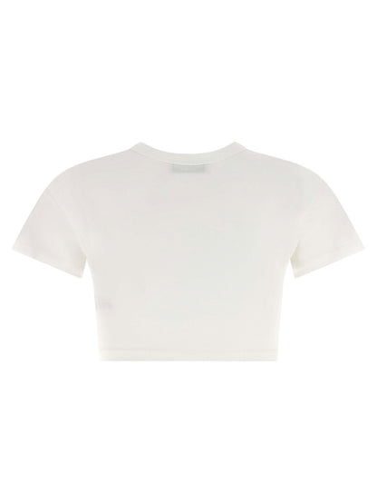 The Attico Bustier Crop T-shirt