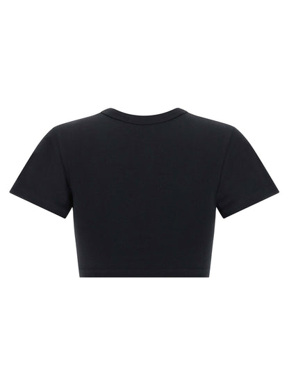 The Attico Bustier Crop T-shirt