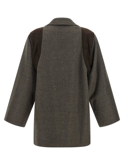Max Mara Grey Brown Fenice Blazer