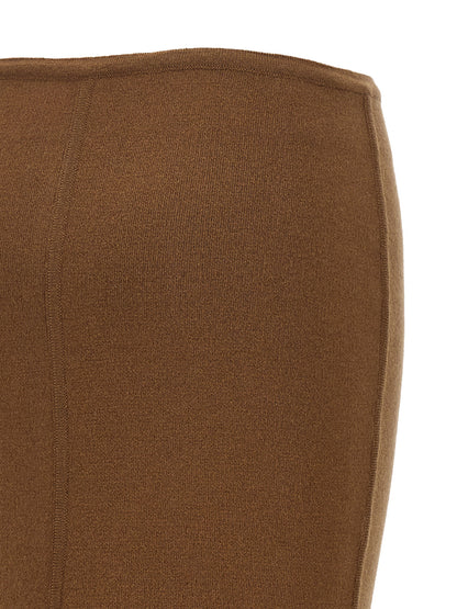 Max Mara Brown Piuma Skirt