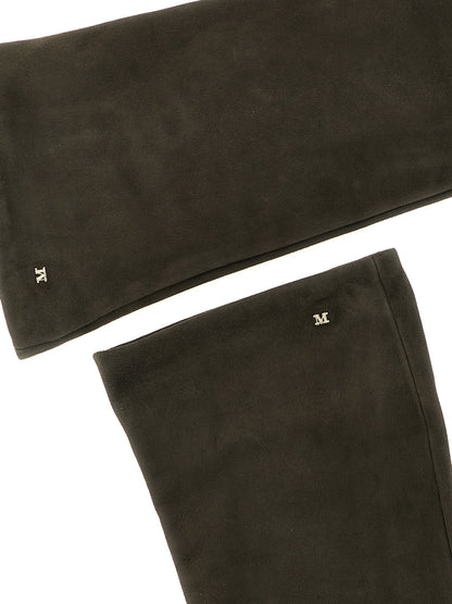 Max Mara Estremo Suede Long Gloves
