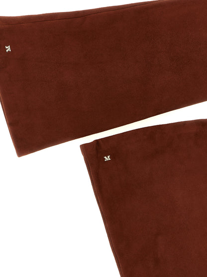 Max Mara Estremo Brown Long Gloves
