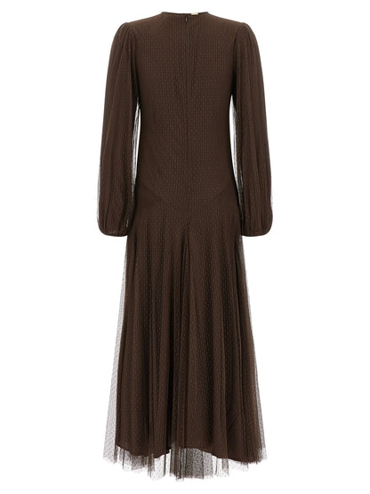 Twin Set Tulle Plumetis Dress