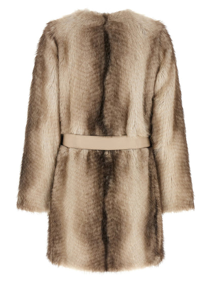 Twin Set Eco-fur Coat