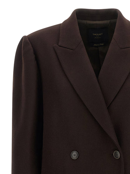 Twin Set Double-breasted Coat