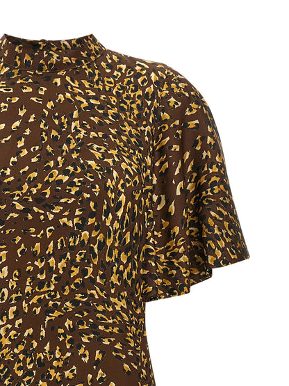 Twin Set Animal Print Dress
