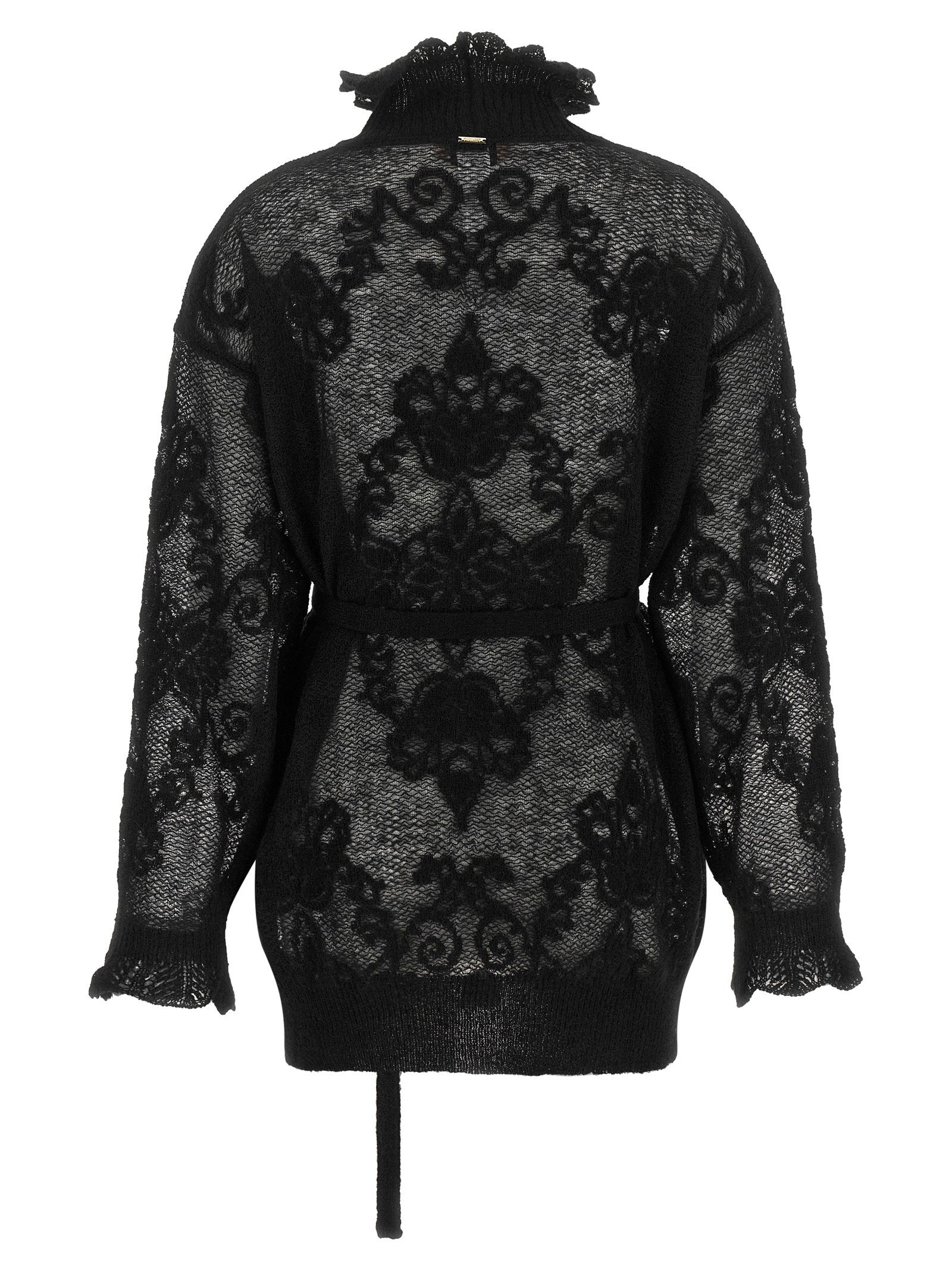 Twin Set Jacquard Yarn Sweater