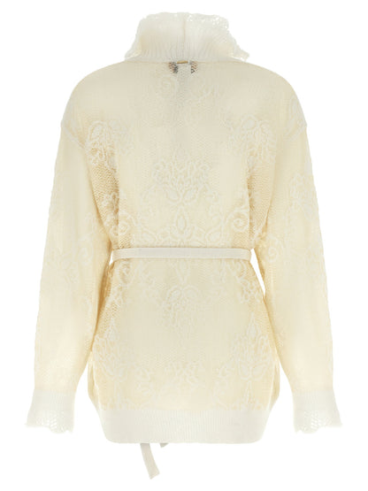 Twin Set Jacquard Yarn Sweater