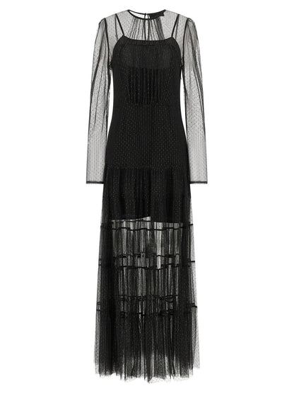 Twin Set Lamé Thread Dress