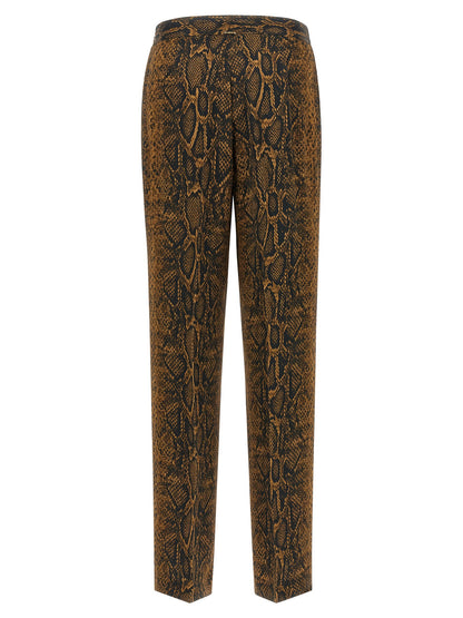 Twin Set Python Print Pants