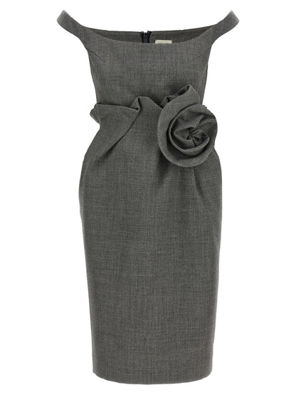 Magda Butrym 3d Flower Dress