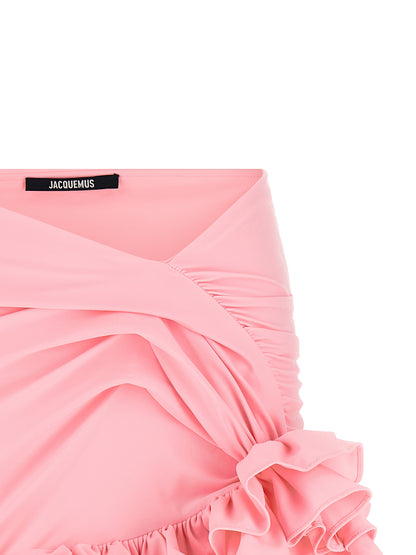 Jacquemus La Mini Jupe Playa Skirt