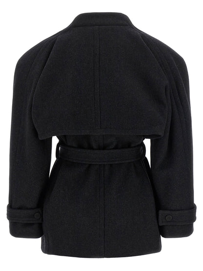 Jacquemus Black Le Caban Boléro Coat