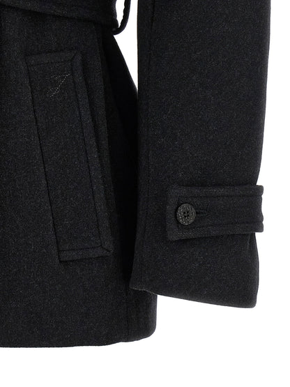 Jacquemus Black Le Caban Boléro Coat