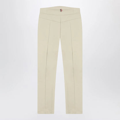 Moncler Grenoble Ivory slim trousers in GORE-TEX