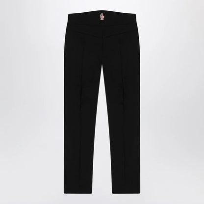 Moncler Grenoble Black slim trousers in GORE-TEX