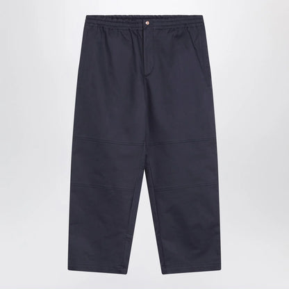 Moncler Genius Blue trousers in cotton gabardine