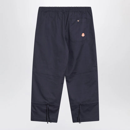 Moncler Genius Blue trousers in cotton gabardine