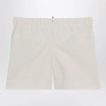 Moncler Grenoble Beige technical froissé Shorts