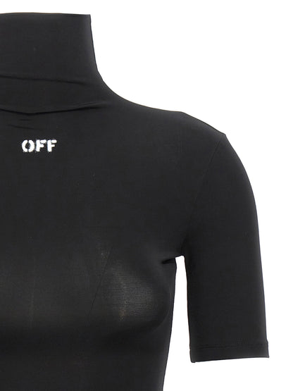 Off White Off Stamp Logo Stencil T-shirt