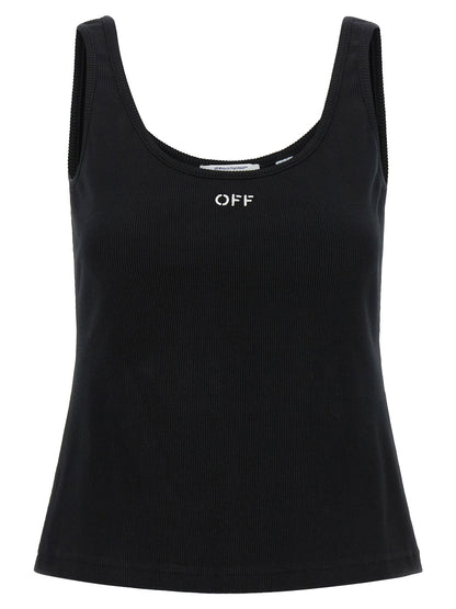 Off White Off Stamp Tank Top