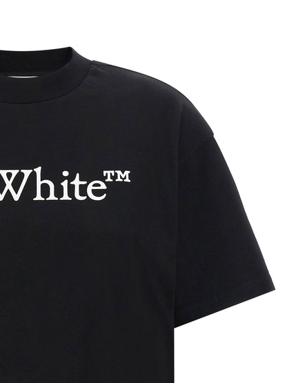 Off White Big Logo Bookish T-shirt