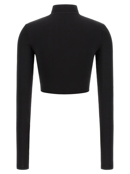 Off White Off Stamp Crop Top