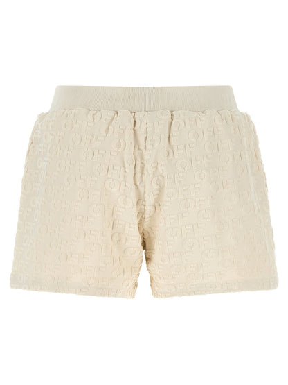 Off White Terry Shorts