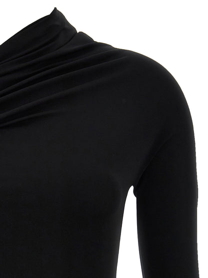 Courreges Twist Crepe Mini Dress