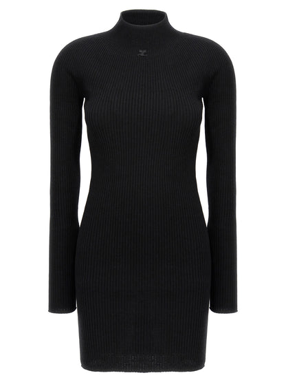 Courreges Solar Light Rib Dress