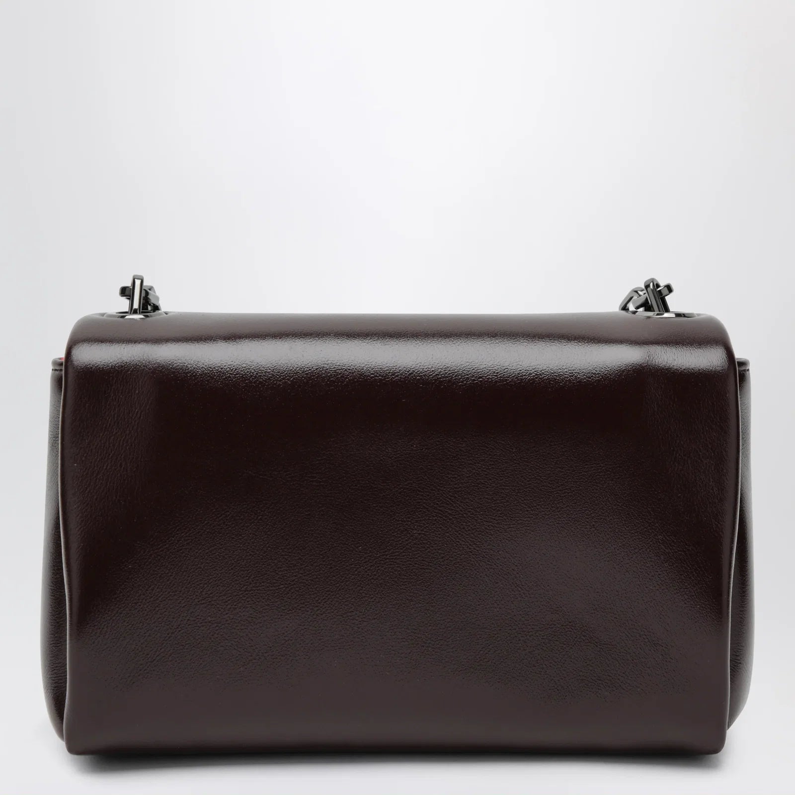 Christian Louboutin Loubi 54 large flap shoulder bag Burgundy