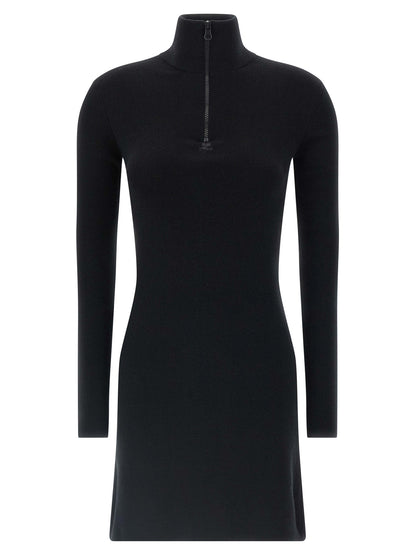 Courreges Wool Knit Dress
