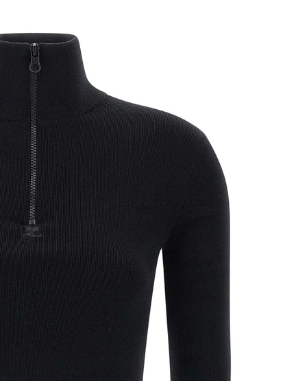 Courreges Wool Knit Dress