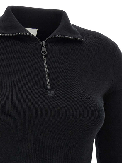 Courreges Wool Knit Dress